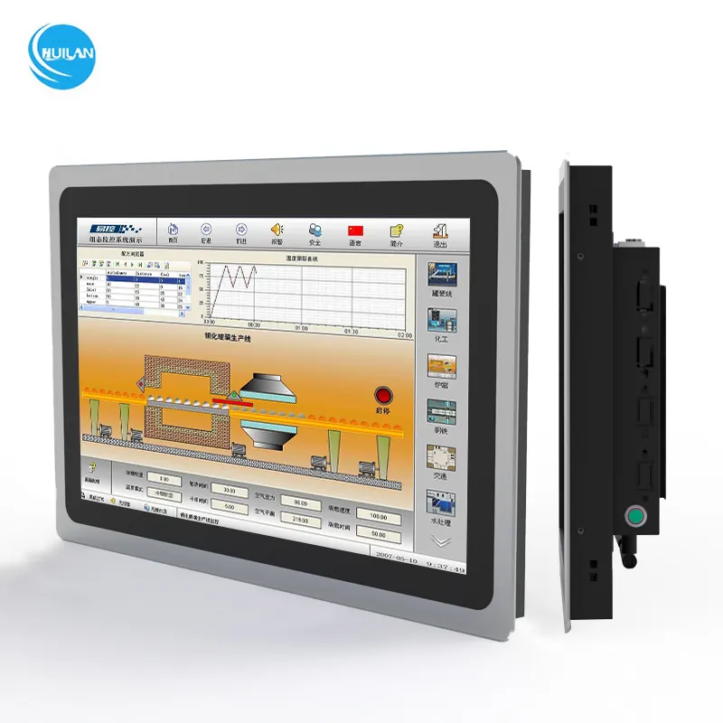 Moniteur à écran tactile industriel 8 10.1 13.3 15.6 pouces moniteurs à écran tactile lcd ip65 moniteur industriel étanche