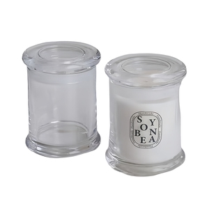Pot à bougie en verre ambre Elite 8oz vide avec couvercle plat pour <span class=keywords><strong>les</strong></span> dérapages à la maison - Product Image 6