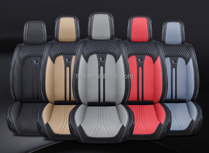 Fundas <span class=keywords><strong>de</strong></span> Asiento <span class=keywords><strong>de</strong></span> Coche Grises para Caballero, Cuero Nappa Transpirable y Perforado, Seguras para Bolsas <span class=keywords><strong>de</strong></span> Aire, Aptas para Todas las Estaciones, Universales para Kia Forte 2018-2025 - Product Image 6