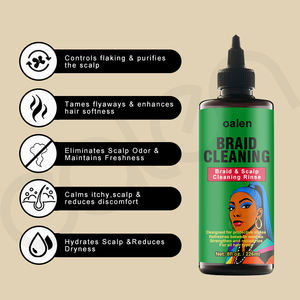 Luxfume <span class=keywords><strong>Rinçage</strong></span> Nettoyant à l'Acide Acétique <span class=keywords><strong>de</strong></span> Pomme Herbal Nourrissant Réparateur des Cheveux Rafraîchissant du Cuir Chevelu Élimine l'Accumulation <span class=keywords><strong>de</strong></span> Cheveux Apaise le Cuir Chevelu - Product Image 2