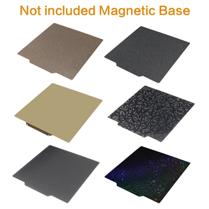 Plaque de construction PEI grande taille 3DSWAY 410x410, feuille d'acier à ressort double face amovible, film lisse PET PEO <span class=keywords><strong>PEY</strong></span> pour pièces d'imprimante 3D - Product Image 3