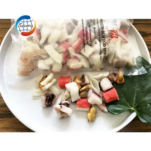 Top Quality Wholesale China Supplied Frozen Seafood Mix Products With Bag Pack