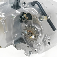 Nouveau Moteur de Moto 110cc 125cc 4 Temps CDI avec Embrayage Automatique, Marche Arrière, 3 Vitesses Avant, 1 Marche Arrière, Démarrage Électrique pour VTT et Kart