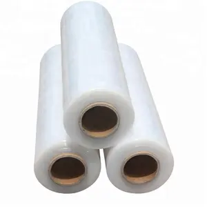 PE winding packaging self-adhesive stretch large roll protection transparent plastic machine film