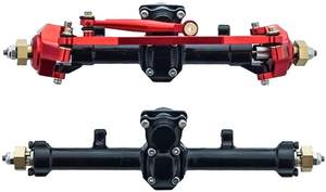 Eje delantero y trasero mecanizado para <span class=keywords><strong>Axial</strong></span> <span class=keywords><strong>SCX24</strong></span>, 1/24 - Product Image 2