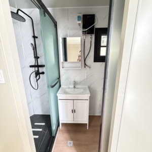 Maison conteneur de luxe moderne et imperméable de 20 pieds ou 40 pieds, adaptée aux personnes âgées, avec <span class=keywords><strong>barre</strong></span> d'appui, pour hôtels, bureaux, immeubles et villas - Product Image 6