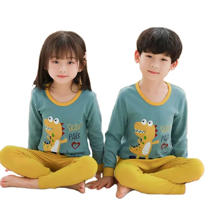 Maat 100-160 Kids Pijamas Nachtkleding Kinderen Kinderen Pjs Katoen Kerst Kleding Kinderen Kinderen Nachtkleding Set Turkije