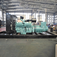 Groupe électrogène diesel Cummins 1000 kVA 800 kW 1100 kVA V12 38L IP23 196 g/kWh pour centre de données, construction, champ pétrolier, mine