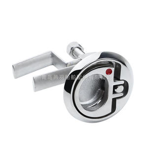 Accesorios para Yates, Cierres de Piso de Acero Inoxidable 316 con Punto Rojo, Hebillas para Cubierta, Pestillos para Escotillas, Esenciales para una Navegación Segura - Product Image 6