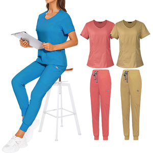 Uniformes de enfermera de <span class=keywords><strong>manga</strong></span> larga, camiseta elástica, <span class=keywords><strong>2022</strong></span> - Product Image 6