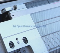 Mesin Rajut Kerah dan Manset Model Baru MaxZing 2026 60 Inci 16G Full Jacquard, Mesin Rajut Datar untuk Kerah Rib