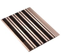 Tapis en aluminium Offre Spéciale avec paillasson d'entrée commerciale d'intérieur Tapis d'entrée en aluminium