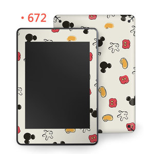 Autocollant en PVC pour Kindle Paperwhite 3 4, impression numérique, finition mate durable, peau protectrice de dessin animé - Product Image 2