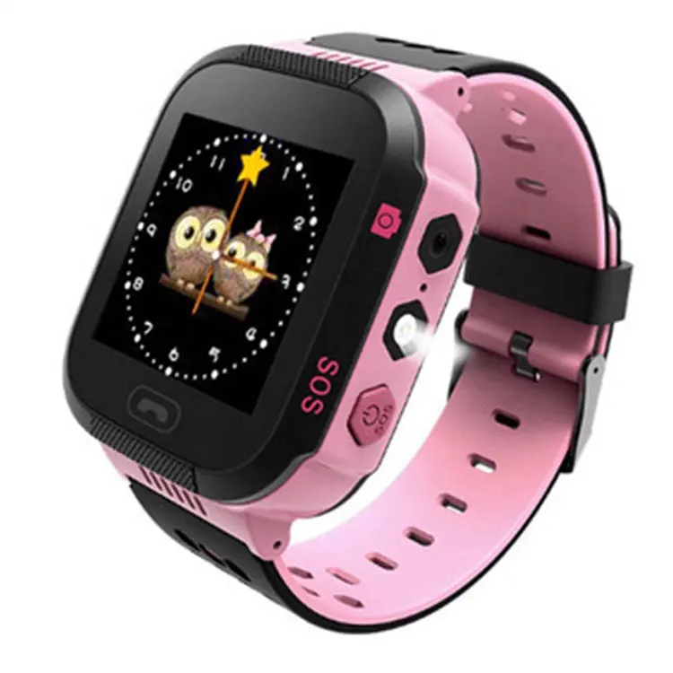 Smartwatch infantil q528, smartwatch à prova d' água para meninos e meninas, smartwatch sos, multilíngue, casual