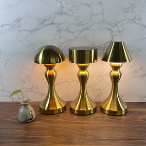 Lampe de Table en métal Portable à batterie variable pour <span class=keywords><strong>Restaurant</strong></span>, Bar, café, Patio, fête - Product Image 1