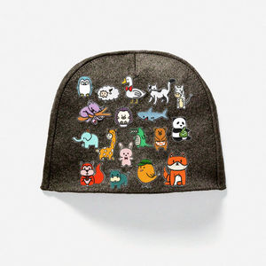 Parches de Animales Bordados a Mano de Alta Calidad, Personalizados, con Reverso de Tela Termoadhesivo, Fabricante Directo, Stock al por Mayor, para Sombreros de Fieltro - Product Image 3