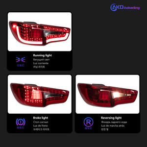 Feux arrière BBA Car Styling pour <span class=keywords><strong>Kia</strong></span> <span class=keywords><strong>Sportage</strong></span> R 2011-2014, projecteur haute puissance, clignotant dynamique DRL, pièces automobiles - Product Image 3