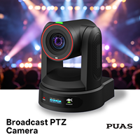 Caméra vidéo de conférence PTZ à zoom optique 10X 20X 30X, caméra de suivi IA, enregistrement sur carte Micro-SD, technologie de mise au point automatique ToF