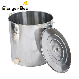 Nuevo Tanque de Miel Menger Bee de 40 kg, Acero Inoxidable 201, Tapa con 2 Años de Garantía, Material Seguro, 35 cm de Diámetro, Altura Personalizable - Product Image 1