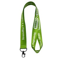 Desainer Logo Kustom Tali Lanyard Satin Poliester Tenun Anime dengan Cetak Gravure, Desain Modis, dan Aksesoris Pengait
