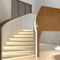 Kit de Iluminación para Escaleras con Sensor de Movimiento, Lámpara de Pared Moderna para Interiores, para Sala de Estar, Dormitorio, Pasillo, con Luz Lateral LED