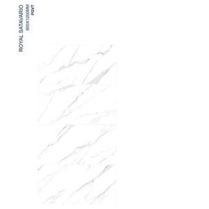 Azulejos de Porcelana Esmaltada Royal Satavario de 600x1200 mm, Aspecto Mármol, para Pisos y Paredes, para Proyectos de Interiores de Villas y Hoteles - Product Image 5