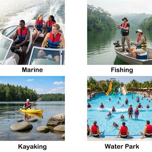 Giubbotto di Salvataggio Personalizzato in Neoprene per Moto d'Acqua e Kayak, Tipo <span class=keywords><strong>1</strong></span> Commerciale, Giacca di Salvataggio Marina per Adulti, Vendita all'Ingrosso - Product Image 6
