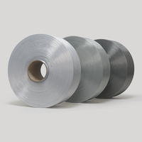 Fil POY en polyester teint en masse 300D haute ténacité écologique pour tissus industriels (vente en gros)