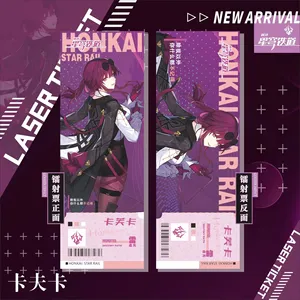 11 stili di gioco Star Rail Laser segnalibro Dan Heng <span class=keywords><strong>marzo</strong></span> 7 ° Bronya Seele Asta Herta Akane carte di plastica per <span class=keywords><strong>regalo</strong></span> - Product Image 3