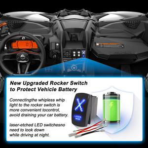 Whipless Led Laser roi ánh sáng với điều khiển ứng dụng & chuyển đổi & từ xa RGBW đuổi theo vỏ ánh sáng cho ATV UTV có thể là <span class=keywords><strong>Polaris</strong></span> - Product Image 5
