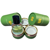 Emballage personnalisé en tube de papier écologique pour parfum avec insert en EVA, boîte de parfum de luxe recyclée