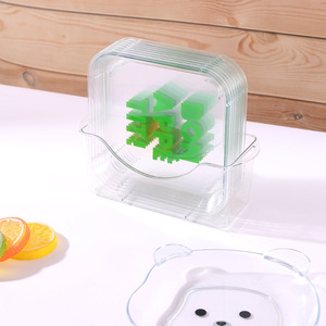 Bear Shaped Snack Plate Cartoon Fruit Tray <b>Small</b> Dried Fruit Dish For Hotel Coffee Tea Use - Product Image 2