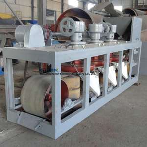 Équipement de traitement de l'étain 1 disque 3 disques séparateur de minerai de fer magnétique sec pour l'extraction de monazite tantale - Product Image 1