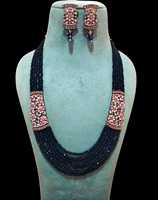 Ensemble collier et boucles d'oreilles en laiton plaqué or, perles, idéal pour mariages, fiançailles, anniversaires, fêtes et usage quotidien – Meilleures ventes