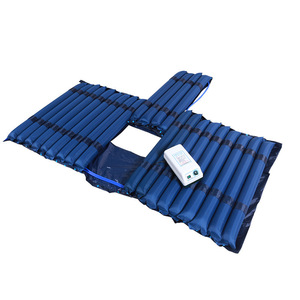Anti Bedsore Air Mattress Blue PVC <b>Inflatable</b> For Bedridden Elderly Care Home Use With Pump - Product Image 1