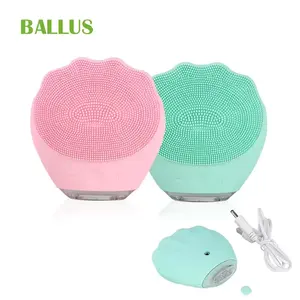 Multi-function Electric Silicone Exfoliator Blackhead Removal Soft Deep Cleanse Rechargeable Face Cleansing Brush