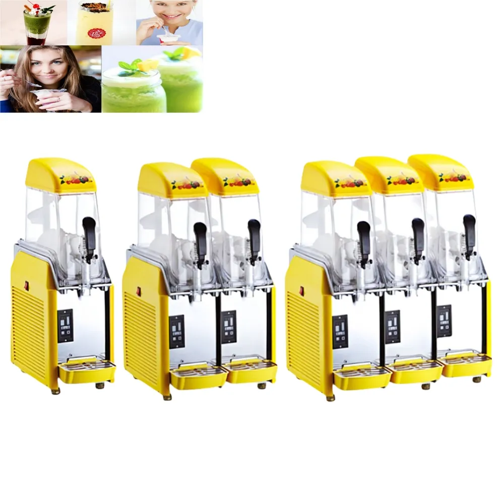 Fabriek Directe Verkoop Hoge Kwaliteit Slush Machine Commerciële Slush Machine Te Koop 50 Mits Slush Maker Plc Malaysia 220V/50Hz