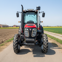 Tracteur agricole miniature 4x4 pas cher avec tondeuse à gazon, camion tracteur, remorque forestière avec grue