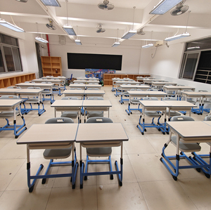 Bán Buôn Đồ Nội Thất Trường Học Cao Lớp Học Duy Nhất Trường Học Đặt Học Sinh Bàn Bàn Và Ghế Đặt Cho Học Sinh Tiểu Học - Product Image 6