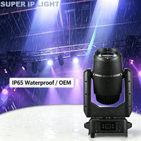 Projecteur motorisé Zoom Beam IP65 600W 380V triphasé avec effets de brouillard et stroboscope pour scène extérieure, concert et événement