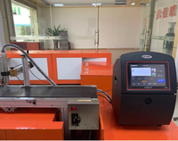 Impresora Digital automática cij Jet, máquina de impresión de inyección de tinta, con codificación de fecha de caducidad, tapa de botella de plástico, lote de etiquetas