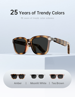 Lunettes Intelligentes avec Assistant Vocal IA, Microphone Intégré, Intégration LLM, Recherche d'Informations Mains Libres, Lunettes Technologiques Intelligentes