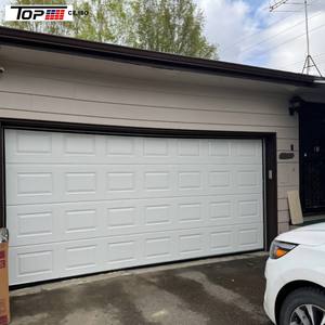 <span class=keywords><strong>Porte</strong></span> de garage <span class=keywords><strong>sectionnelle</strong></span> ignifuge moderne à isolation sécurisée, conception flexible sur mesure pour bâtiments commerciaux, double <span class=keywords><strong>porte</strong></span> - Product Image 5