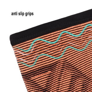 Genouillère de compression unisexe Jstar Sports en tissu tricoté élastique respirant et antidérapant pour la course à pied - Product Image 4