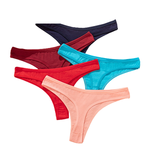 Culottes en Coton <span class=keywords><strong>Grande</strong></span> <span class=keywords><strong>Taille</strong></span> <span class=keywords><strong>Femme</strong></span>, String en Coton Respirant <span class=keywords><strong>Taille</strong></span> Basse pour Femmes 3XL - Product Image 1
