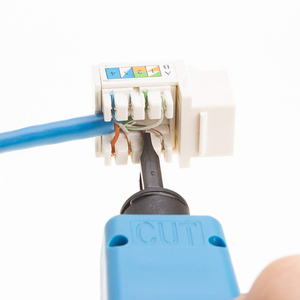 Ethernet Keystone <strong>Jack</strong> <strong>RJ45</strong> CAT5E UTP Modular Connector Network Coupler Keystone Jackets - Product Image 6