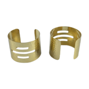 แฟนซีโลหะกำไลทองจบสำหรับผู้หญิงออกแบบ - Product Image 2