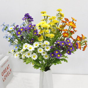 Haute qualité nouvelle camomille douce <span class=keywords><strong>Gerbera</strong></span> marguerite artificielle fleur frais faux pour mariage décor à la maison pour le commerce extérieur - Product Image 1