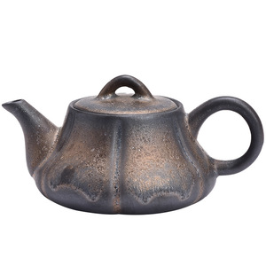 Tetera Japonesa Antigua Hecha a Mano con Dorado, Juego de Té <span class=keywords><strong>Kung</strong></span> <span class=keywords><strong>Fu</strong></span> de Porcelana, Hervidor Individual, Jarra de Mano, Pequeño Dispositivo para Hacer Té - Product Image 5