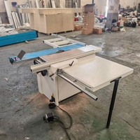 Scie à panneaux coulissante compacte en promotion pour le traitement du bois – Vente directe usine